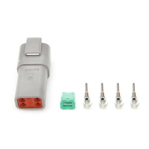 QUICKCAR RACING PRODUCTS #71-341 Plug Deutsch 4 Pin Receptacle