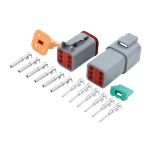 QUICKCAR RACING PRODUCTS #71-362 Deutsch Connector - 6-Pin