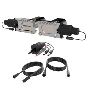 QUICK TIME PERFORMANCE #QTEC66 Dual Low Profile Oval Electric Cutouts