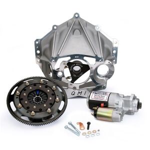 QUARTER MASTER #10038591ZZ Bellhousing Kit Alum 5.5in RM V-Drive