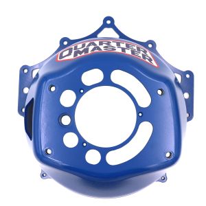 QUARTER MASTER #110432C Bellhousing SBC Steel Block Mnt Starter