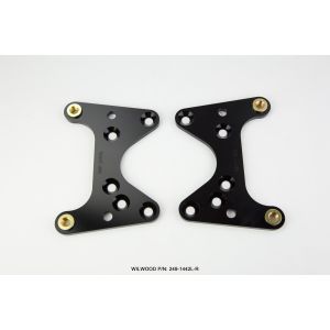 WILWOOD #249-0973L/R Brackets (2) Rear Drag