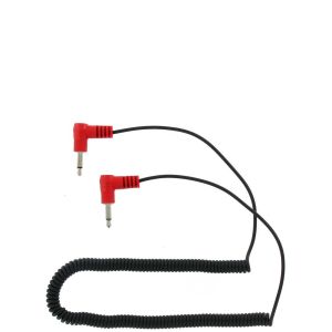 RACING ELECTRONICS #RE-18 Adapter Cable 1/8in Male 1/8in Male Coiled