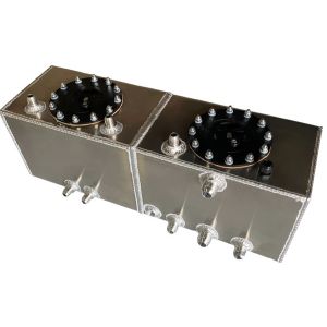 RCI #2040M Fuel Tank 4 Gal Alum & Fuel Cooler Raw