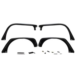 ROUGH COUNTRY #10533 07-18 Jeep Wrangler JK F ront & Rear Fender Flare