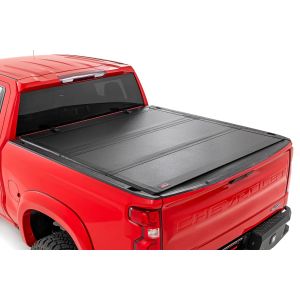 ROUGH COUNTRY #49120580 Hard Tri-Fold Flip Up Bed Cover