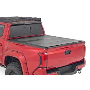 ROUGH COUNTRY #49415551 Hard Tri-Fold Flip Up Bed Cover