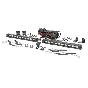 ROUGH COUNTRY #70808 18-  Ford F150 10in Dual LED Grille Light Kit