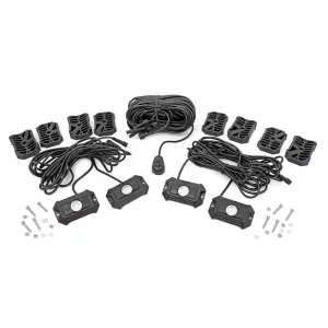 ROUGH COUNTRY #70980 LED Rock Light Kit 4Pcs.