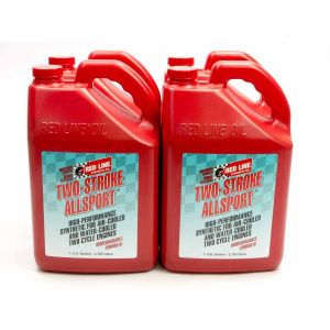 REDLINE OIL #40805 Two Stroke Allsport Oil Case 4 x 1 Gallon