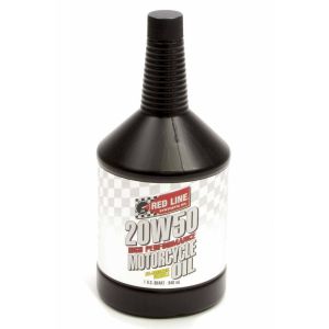 REDLINE OIL #RED42504 20w50 Motorcycle Oil 1 quart