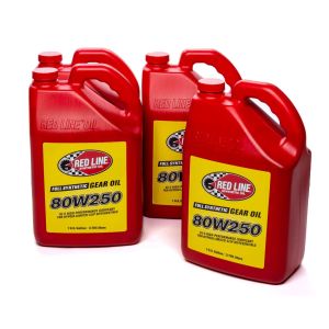 REDLINE OIL #58605 80w250 Gear Oil Gl-5 Case 4 x 1 gallon