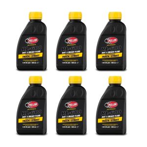 REDLINE OIL #90404 RL600 Brake Fluid High Performance Case 6x500ml