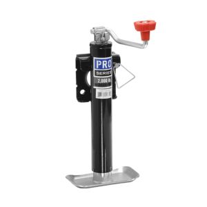 REESE #REE1401140303 Pro Series Weld-On Jack Topwind 2000 lbs. w/Foot