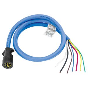 REESE #54006-009 7-Way Molded Trailer End w/6ft Cable Heavy Duty