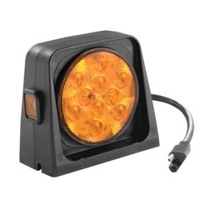 REESE #54209-012 Single AG LED Light w/Am ber/Amber