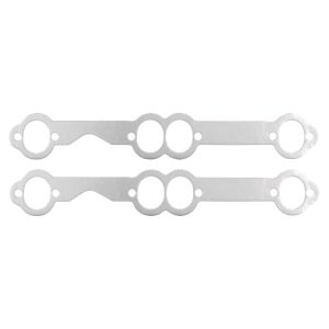 REMFLEX EXHAUST GASKETS #2017 Exhaust Gasket Set SBC w/Oval Ports