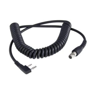 RUGGED RADIOS #CC-KEN Cord Coiled Headset to Radio Rugged Kentwood