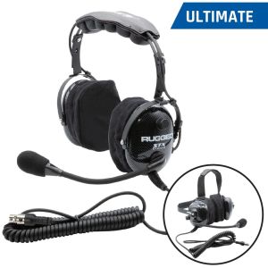 RUGGED RADIOS #H22-STX Headset Over The Head Ultimate Offroad Plug