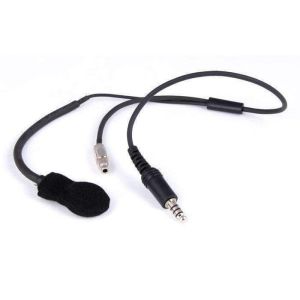 RUGGED RADIOS #HK-IF Helmet Kit IMSA 4C Plug 1/8in Ear Bud Jack