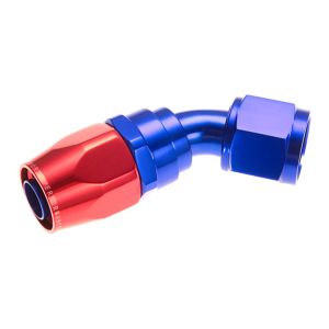 REDHORSE PERFORMANCE #1045-10-1 10AN Swivel Hose Ends Blue 45