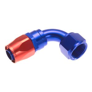 REDHORSE PERFORMANCE #1090-06-1 6AN Swivel Hose Ends Blue 90