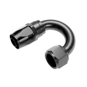 REDHORSE PERFORMANCE #1180-04-2 4AN Swivel Hose Ends Black 180