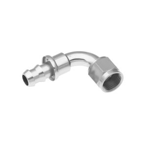 REDHORSE PERFORMANCE #69554 6AN Push Lock Hose End s- Clear 90