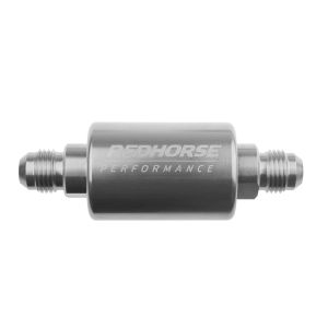 REDHORSE PERFORMANCE #822318 6AN Fuel Filter- Clear