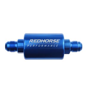 REDHORSE PERFORMANCE #822375 8AN Fuel Filter- Blue