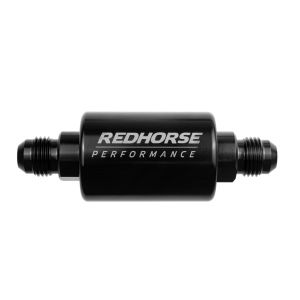 REDHORSE PERFORMANCE #822376 8AN Fuel Filter- Black