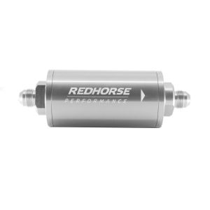 REDHORSE PERFORMANCE #1004939 6AN Fuel Filter Clear