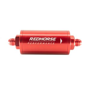 REDHORSE PERFORMANCE #1005059 10AN Fuel Filter Red