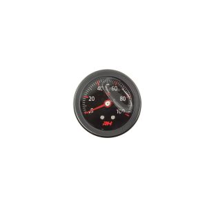 REDHORSE PERFORMANCE #5002-100-3 Fuel Pressure Gauge Bla ck