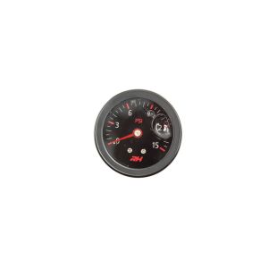 REDHORSE PERFORMANCE #5002-15-3 Fuel Pressure Gauge Bla ck
