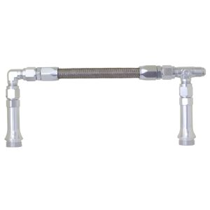 REDHORSE PERFORMANCE #1187195 6AN Dual Feed Carb Kit Clear