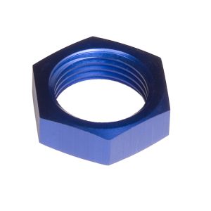 REDHORSE PERFORMANCE #924-04-1 4AN Bulkhead Nuts Aluminum Blue 2/pkg