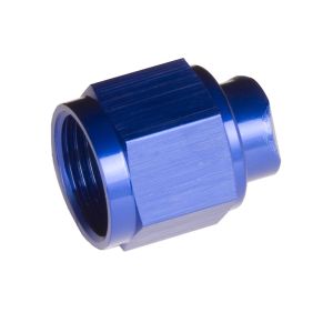 REDHORSE PERFORMANCE #929-08-1 8AN Flare Cap Nut 2 Piece Blue