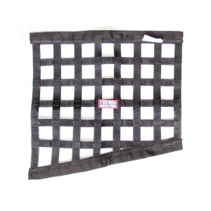 RJS SAFETY #10000101 Black Angled Window Net
