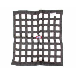 RJS SAFETY #10000601 Ribbon Window Net 24x24 Black SFI