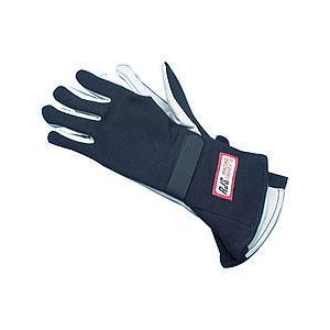 RJS SAFETY #600010106 Gloves Nomex D/L XL Black SFI-5