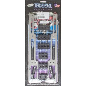 R AND M SPECIALTIES #1101-90-P Spark Plug Wire Loom SBC Polished Vertical