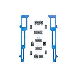 R AND M SPECIALTIES #1101-B Spark Plug Wire Loom SBC Blue