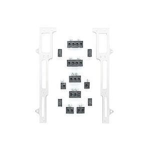 R AND M SPECIALTIES #1101-C Spark Plug Wire Loom SBC Chrome