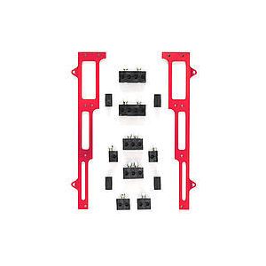 R AND M SPECIALTIES #1102-R Spark Plug Wire Loom BBC Red