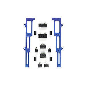 R AND M SPECIALTIES #1105-B Spark Plug Wire Loom SBF Blue
