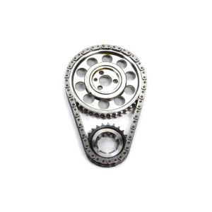 ROLLMASTER-ROMAC #CS1040 SBC Billet Roller Timing Set w/Torr. Bearing