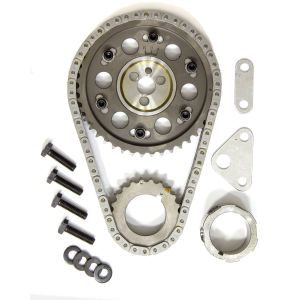 ROLLMASTER-ROMAC #CS1265 GM LS1 Billet Roller Adj Timing Set w/Torr. Brg