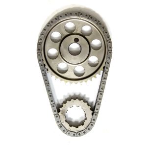 ROLLMASTER-ROMAC #CS3020 SBF Billet Roller Timing Set w/Shim & Nit. Sprkts