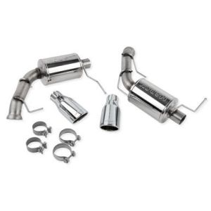 ROUSH PERFORMANCE PARTS #421127 Exhaust Kit Dual Axle- Back w/ Round Tips